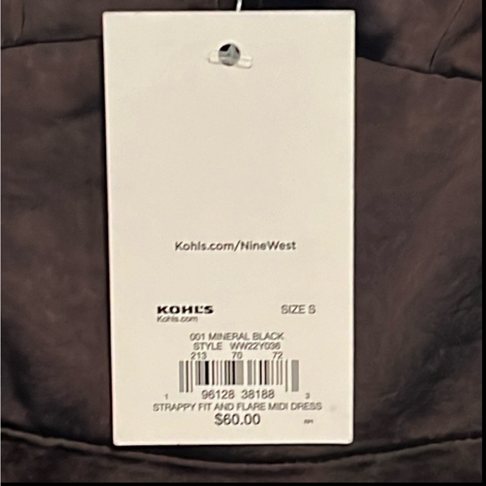Nine West Strappy Fit And Flare Midi Dress - Picture 5 of 5